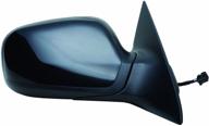 🔍 black ptm foldaway heated power mirror for chrysler pacifica - fit system passenger side (code gts) logo