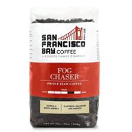 premium sf bay coffee: fog chaser whole bean 2lb (32 ounce) - perfectly balanced medium dark roast logo