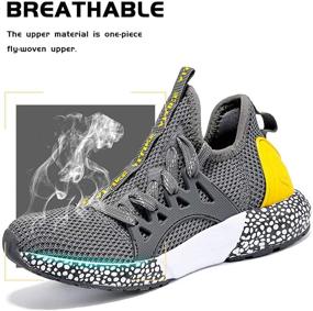 img 2 attached to 👟 VITIKE Girls' Athletic Sneakers – Trendy Running Shoes for Fashionable Athletes