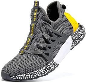 img 4 attached to 👟 VITIKE Girls' Athletic Sneakers – Trendy Running Shoes for Fashionable Athletes