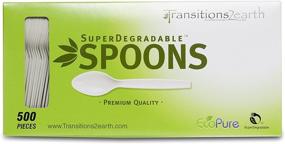 img 4 attached to Transitions2Earth Biodegradable EcoPure Spoons Purchased