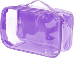img 4 attached to Toiletry Makeup Cosmetic Organizer Plastic Travel Accessories for Toiletry Bags