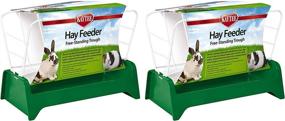 img 2 attached to 🐾 Convenient Kaytee 2 Pack of Small Pet Hay Feeders in Assorted Colors: A Practical Solution
