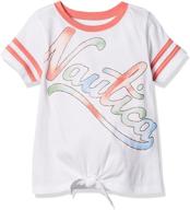 👚 nautica girls little sleeve graphic girls' clothing: stylish tops, tees & blouses for fashionable girls logo