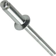 aluminum 3 2x13mm self plugging decorating fastener logo