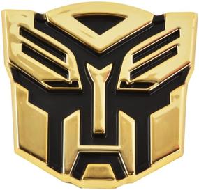 img 1 attached to Transformer Autobot Gold Finish Emblem
