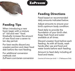 img 4 attached to 🐦 ZuPreem Smart Selects: Nutritious Bird Food for Very Small Birds - Canaries & Finches, 2 lb Bag