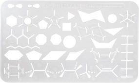 img 4 attached to 🔬 Organic Chemistry Stencil & Drafting Template - Easyshapes