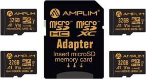 img 3 attached to Amplim 32GB Micro SD Card 4 Pack with Adapter - Class 10 UHS-I U1 V10 High Speed Memory for Nintendo Switch, GoPro, Galaxy Phone, Camera and More