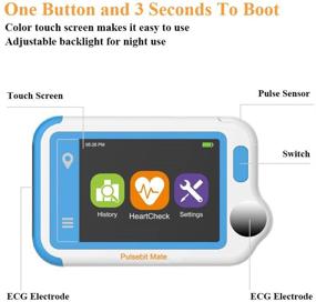 img 2 attached to 💓 Revolutionary Heart Monitor: Personal Heart Health Tracker with PC Software & Portable Handheld Device