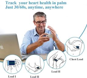 img 3 attached to 💓 Revolutionary Heart Monitor: Personal Heart Health Tracker with PC Software & Portable Handheld Device