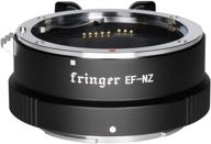 📸 fringer ef-nz: адаптер автофокуса canon to nikon для камер с креплением z – совместим с объективами canon ef и адаптерами nikon zfc, z5, z6, z7, z50 логотип