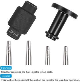 img 2 attached to 🔧 Enhanced GM245 Fuel Injector Seals Tools: A Superior Alternative to #EN-49245, EN-51105, and #18683AA000