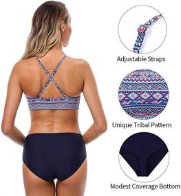 img 2 attached to 👙 Stylish CharmLeaks Women's Clothing: Bathing Bikini Swimsuit