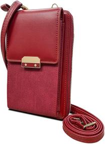 img 4 attached to Crossbody Phone Passport Handbag Wallet Women's Handbags & Wallets for Crossbody Bags