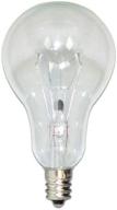 💡 bulbrite a15 clear incandescent candelabra screw base (e12) light bulb, 60 watt logo