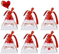 santa claus alapaste gift boxes: 30 festive candy & cookie packaging for christmas & new year logo