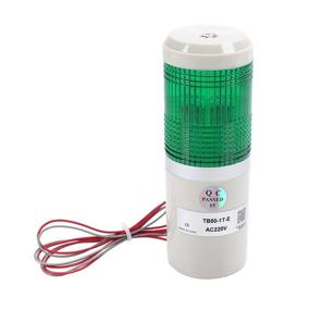 img 4 attached to Othmro Warning Light Bulb Industrial Signal Alarm Tower Lamp Green Always On Light No Sound 220V 3W 1PCS