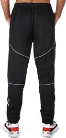 img 3 attached to 🚴 4ucycling Men's Windproof Fleece Cycling Pants for Outdoor Activities and Various Sports