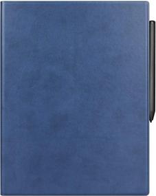 img 2 attached to KuRoKo Slim Lightweight Book Folios Leather Case Cover For Remarkable 2 (Navy)