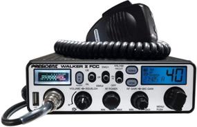 img 2 attached to 📻 President Electronics WALKER II FCC AM Transceiver CB Radio: Advanced Features for Enhanced Communication