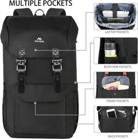 img 1 attached to Waterproof Lightweight MATEIN Backpacks