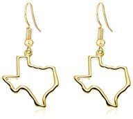 beluckin silver texas dangle earrings logo