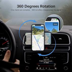 img 2 attached to LAUDTEC Magnetic Wireless Charging Auto Clamping