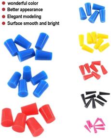 img 1 attached to Hilitchi 50 Pcs 1/16” to 5/8” Silicone Rubber Plug Kit: Ideal Masking Tool for Powder Coating, Painting, Anodizing, Plating – With Convenient Storage Box
