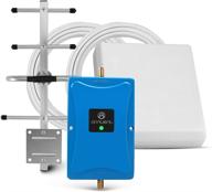 📶 verizon 4g cell phone signal booster - enhance data speeds over lte 700mhz band 13 in home/office - fcc approved logo