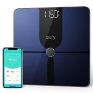 📊 eufy by anker smart scale p1: bluetooth body fat scale with 14 measurements - wireless digital bathroom scale for weight, body fat, bmi, and fitness body composition analysis - black (lbs/kg) logo