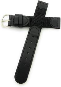 img 1 attached to Canvas Nylon Leather Watch Swiss