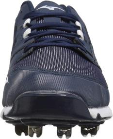 img 3 attached to 🔥 Mizuno 9 Spike Dominant Baseball Charcoal Men's Shoes and Athletic: Premium Performance for Baseball Enthusiasts