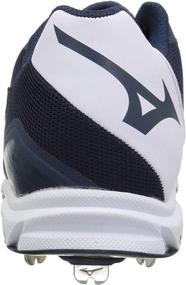img 2 attached to 🔥 Mizuno 9 Spike Dominant Baseball Charcoal Men's Shoes and Athletic: Premium Performance for Baseball Enthusiasts