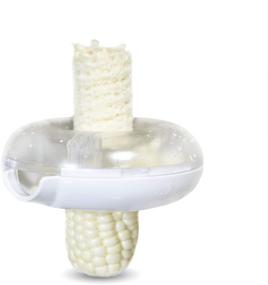 img 3 attached to Chef-Grade Corn Cob Kernel Stripper & Remover: Quick, Cleanup-Free Option to Easily Peel and Collect Kernels. Safe, Convenient, & Efficient Kitchen Tool for Soups, Salads, and More - BPA Free