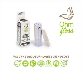 img 3 attached to Ohm Floss: Sustainable Stainless Steel Dental Floss with Biodegradable Candelilla 🦷 Wax – Eco-Friendly Zero Waste Oral Care for Healthy Teeth and Gums