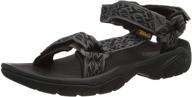 teva terra universal trail black women's shoes logo