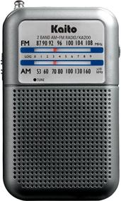 img 3 attached to Kaito KA200S Pocket Radio Gray