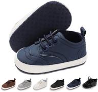 👟 premium pu leather oxford shoes for baby boys and girls | soft sole moccasins for infants and toddlers | stylish crib dress shoes and sneakers by benhero logo