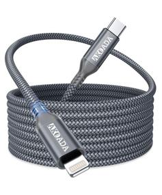 img 4 attached to ⚡ Superfast and Durable: AkoaDa Lightning Charger Braided Compatible