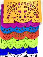 🎉 fiesta brands 30 frontales pack: colorful day of the dead decoration for dia de muertos altar de ofrendas - medium size tissue paper mexican papel picado логотип