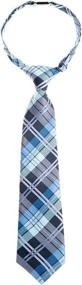 img 3 attached to 👔 Enhanced SEO: Classy Tartan Microfiber Pre Tied Boys' Neckties by Retreez