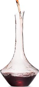 img 3 attached to 🍷 BtaT 100% Lead Free Crystal Glass Wine Decanter with Stopper - Elegant Wine Accessories and Gift Set for Aeration and Decanting Red Wine