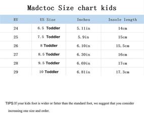 img 2 attached to Madctoc Cartoon Toddler Boys' Lightweight Breathable Clogs & Mules Slippers