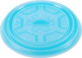 img 2 attached to 🍽️ Kichwit Collapsible Silicone Microwave Plate Cover - 11", Splash Guard, BPA-Free & Dishwasher-Safe