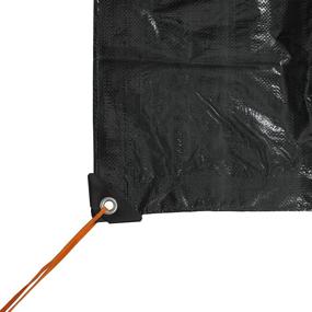 img 3 attached to Stansport T-68 Rip-Stop Tarp, 6 x 8 футов, зеленый: прочное и универсальное наружное покрытие