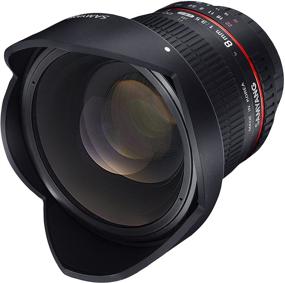 img 2 attached to Самянг SYHD8M-C 8мм f/3.5 объектив HD с съемным кольцом для Canon