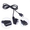 traderplus scart wire cable playstation console logo