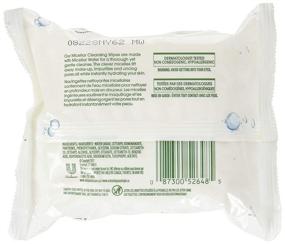 img 1 attached to 🌿 Convenient 3 Pack of Simple Micellar Makeup Remover Wipes - 25 Count Each