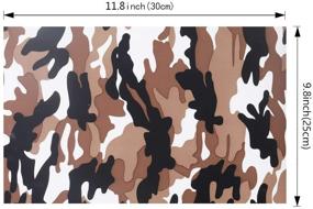 img 1 attached to Funcolor Camouflage Transfer T Shirts Clothing